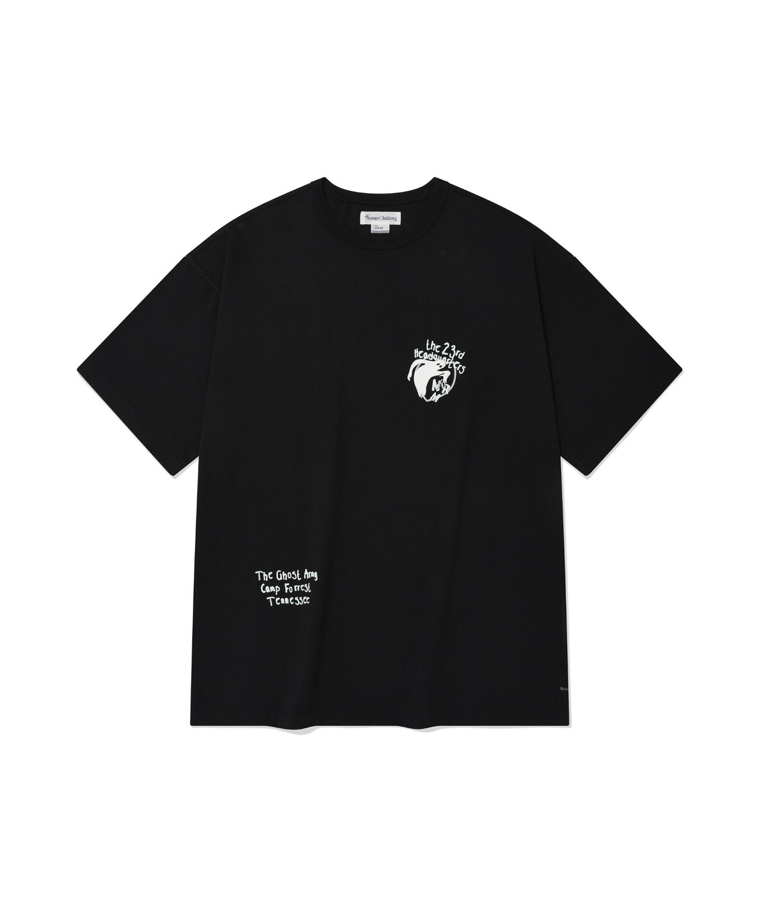 Namer Clothing Ghost Army T-Shirts Black Black/M
