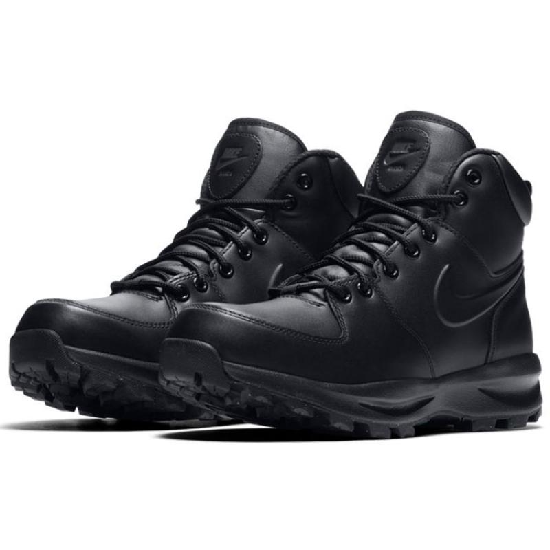 Nike Manoa Кожаные Черные Кроссовки 454350-003