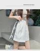 2025 Women's High Waist Striped Bow Shorts: Summer Casual Loose Fit, Wide Leg