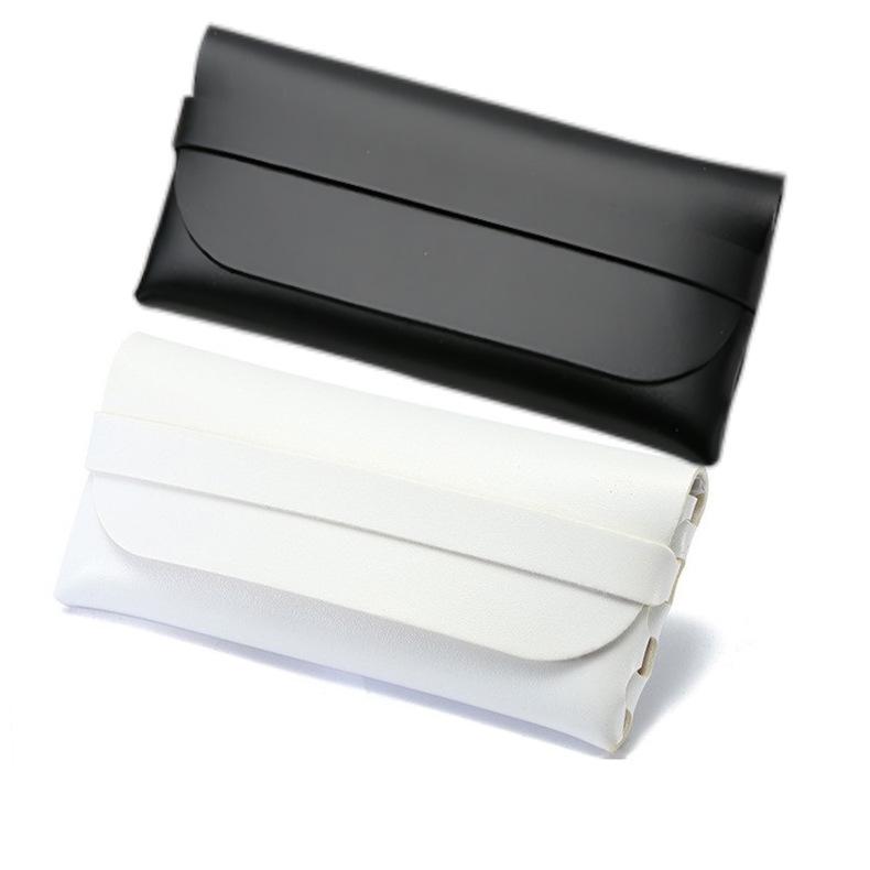 Portable Soft Leather Eyewear Case for Sunglasses - Unisex Storage Box