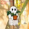 Ghost Sun Catcher Acrylic Bright Color Lampshade Pendant Halloween Party