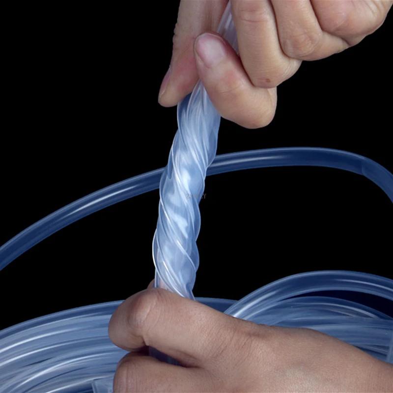 4mm 6mm 8mm10mm 12mm Silicone Hose Pipe Transparent Pipe Food Grade Pipes 8mm Rubber Tube Hoses Aquarium Tubing Pump Hose Hosing