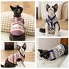 Autumn and winter pet clothes traction vest cotton coat cat clothes German cat hairless