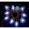 Guirlande pomme de pin lumineuse 10 Led blanc