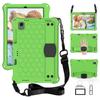 IPad 11 Case With Honeycomb Design 9.7 10.2 Inch Tablet Protective Cover Strap Stand Shockproof Silicone Shell