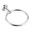 Stainless Steel Towel Ring Bathroom Round Wall-mounted Towel Household Rack Hanger LS