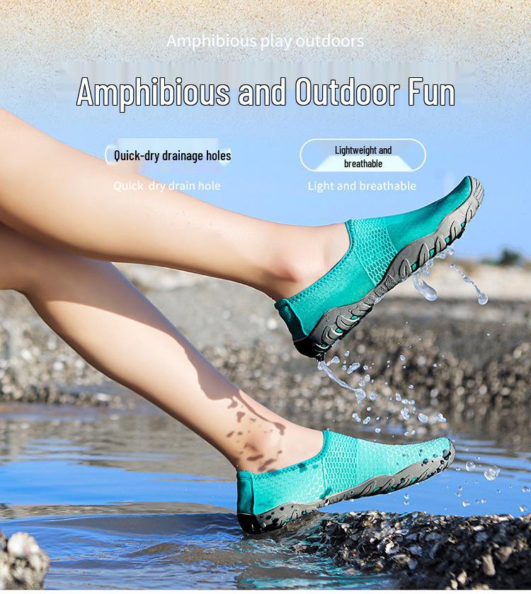 New Style Cross-Border Water Shoes: Barefoot, Skin-Fit for Swimming, Diving, Beach, Creek, and Snorkeling Adventures
