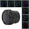 52mm Oil Temperature Gauge Thermometer with Sensor 40 Degrees C‑140 Degrees C Range 7 Color LED Backlight for Car