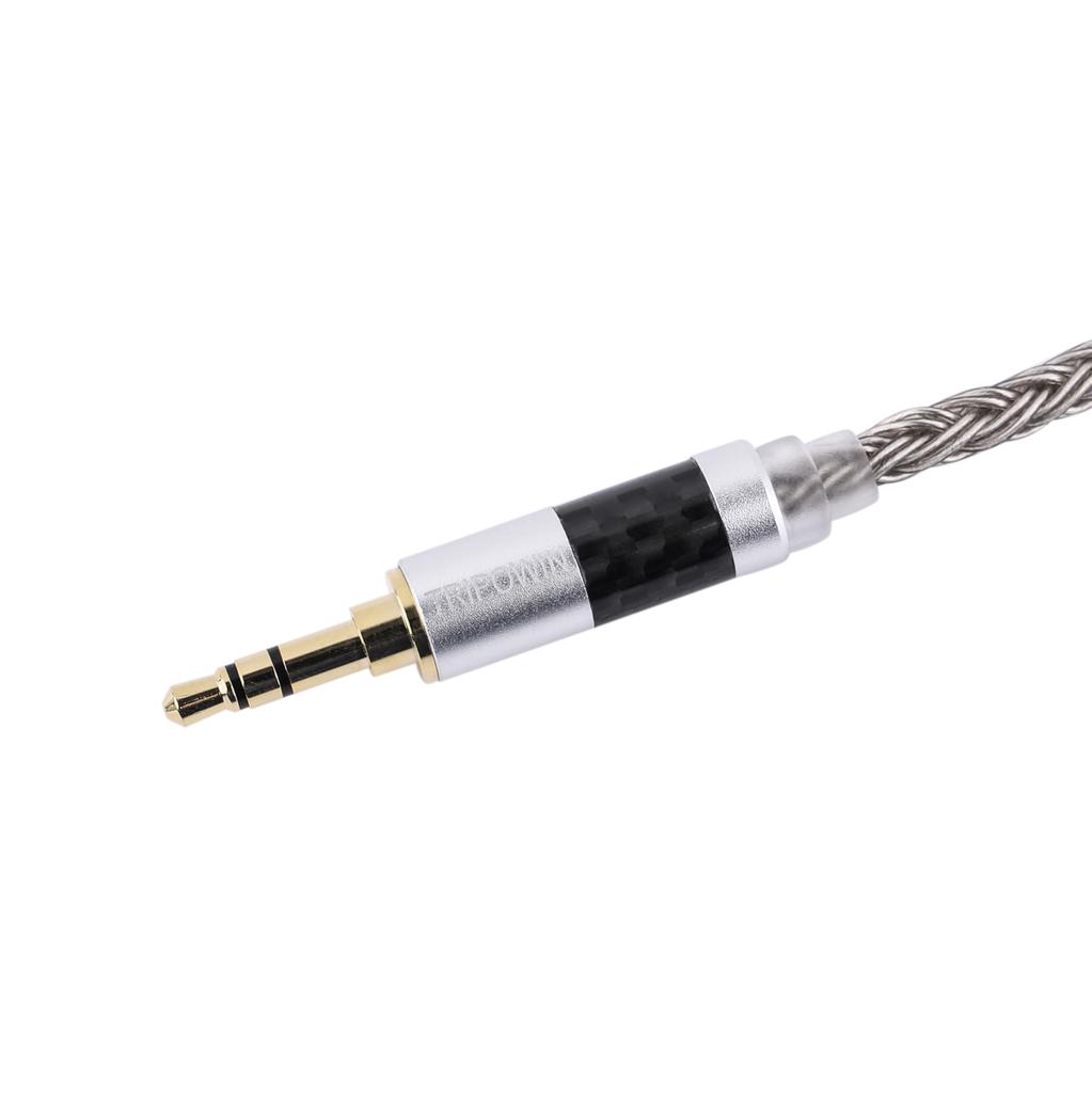 Linsoul TRIPOWIN Zonie 32AWG 16-core Silver-plated Cable for SPC Earphones, Versatile Options for an Upgraded Music Experience, 2-meter Length,