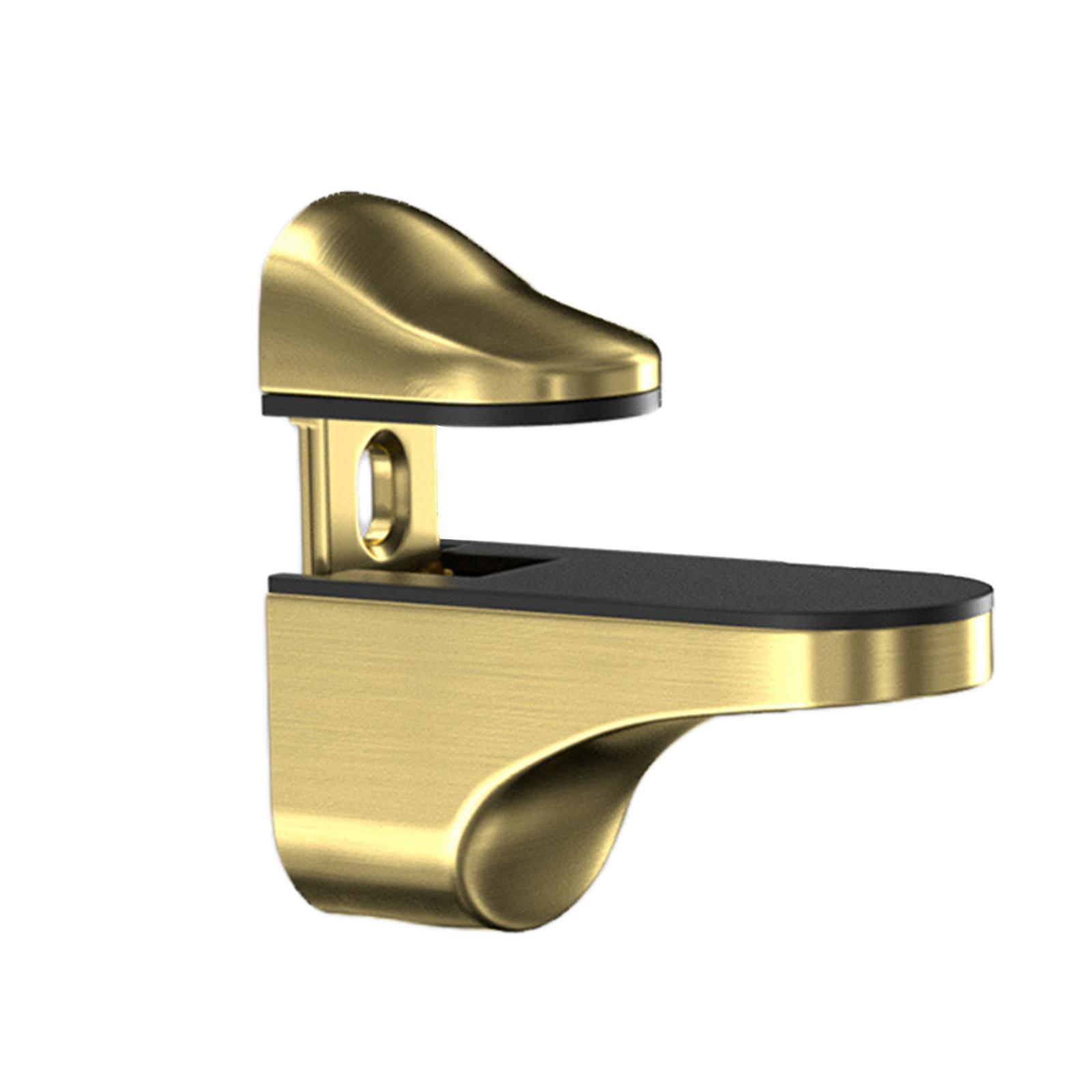 

Регулируемый кронштейн для полки, кронштейн для стеклянной полки, настенный кронштейн золотой