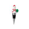 Leak-proof Christmas Wine Stopper Food Grade Creative Cartoon Fresh-keeping Santa Claus Wine Bottle Plug Party Supplies