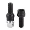 M14 * 1.5MM Black Steel Wheel Bolt & Lock Lug Nut Set with Key for Car Repair and Maintenance