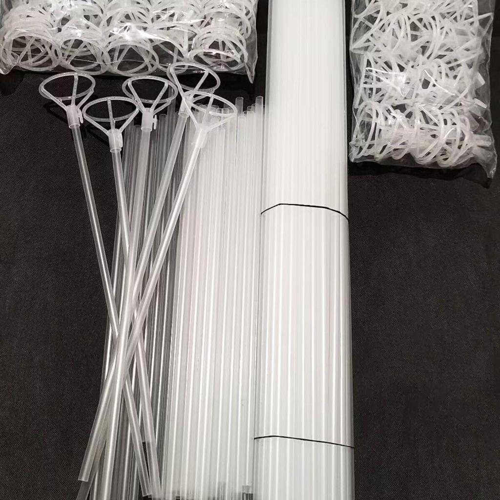 Luminous 70cm Bobo Balloon Holder Stick - Upgraded Thickened Aluminum Film, Handheld Balloon Stick, Free Shipping