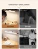 LED Desk Lamp with Eye Protection, Magnetic Base, Rotatable Design for Dorms and Bedrooms