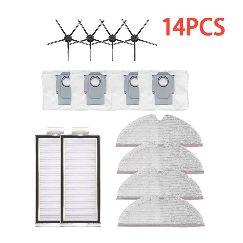 Roborock Q5 Pro+ Q8 Max Q8 Max+ Q5 Pro Robot vacuum cleaner Accessories Main Brush Hepa Filter Mop Dust Bag Replacement Parts