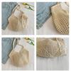 Summer Lace Bow Tote Bags Women Raffia Knitting Woven Shoulder Bag 2025 Rattan Large Casual Crochet Shopping Bag Ladies Handbag