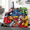 Custom Name Avengers: Infinity War flannel Blanket for Super Soft Cute Comfort Blanket for Travel Bedding Couch Sofa Blanket