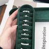 Simple Lace Hollow Open Ring Women'S Light Luxury Micro-Inlaid Zircon Temperament Sweet Jewelry