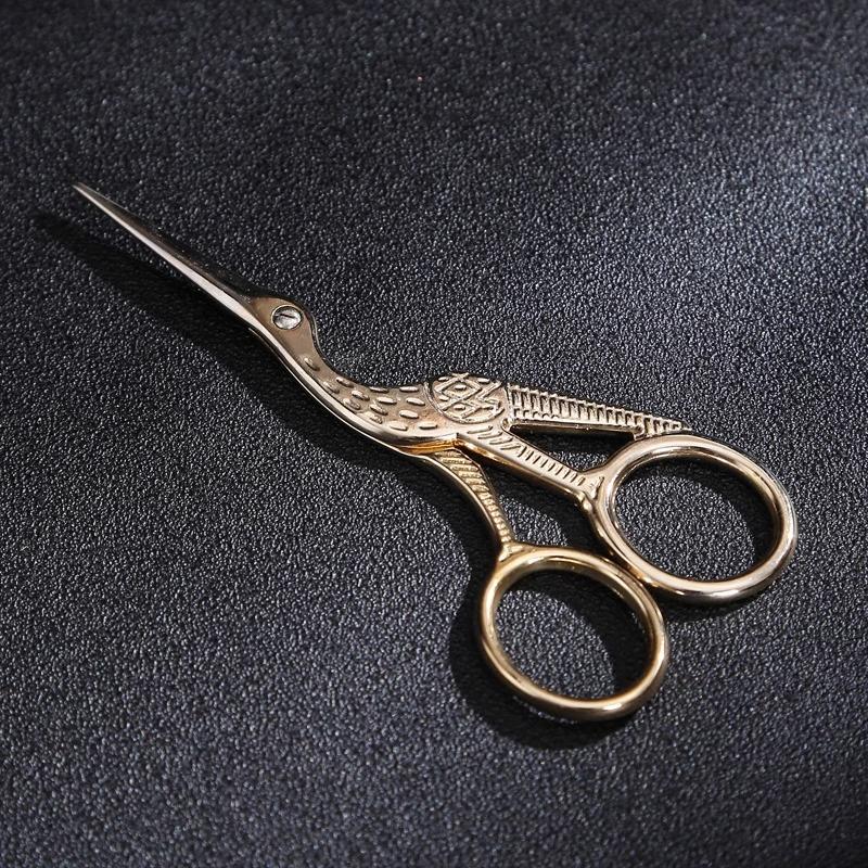 Chinese tea set accessories Tea bag cutting Paper scissors Handmade small stainless steel scissors