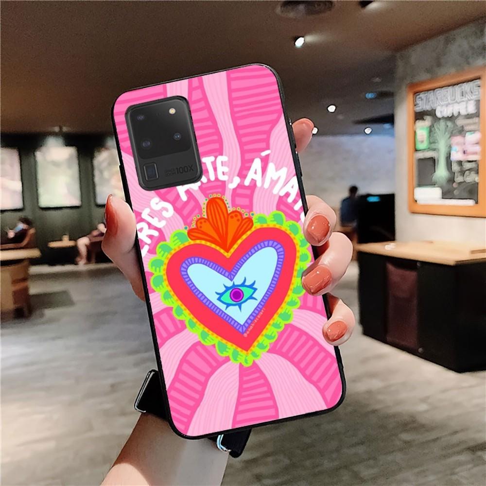 Funny Turkish Lucky Blue Evil Eye Phone Case For Samsung S 9 10 20 21 22 23 30 23plus lite Ultra FE S10lite Fundas