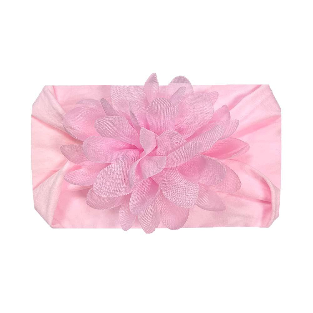 Chiffon Flower Baby Girls Headbands Soft Elastic Nylon Hairbands Baby Bows Hair Accessories for Baby Girls Newborns Infants