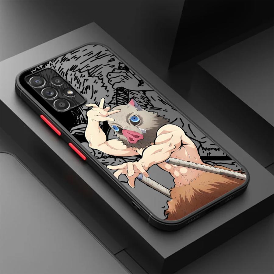 Anime Demons Slayers Case for Samsung Galaxy A35 A17 A52 A14 A23 A73 A33 A34 A36 A16 A15 A53 A54 A56 A55 A52S A72 Phone Cover