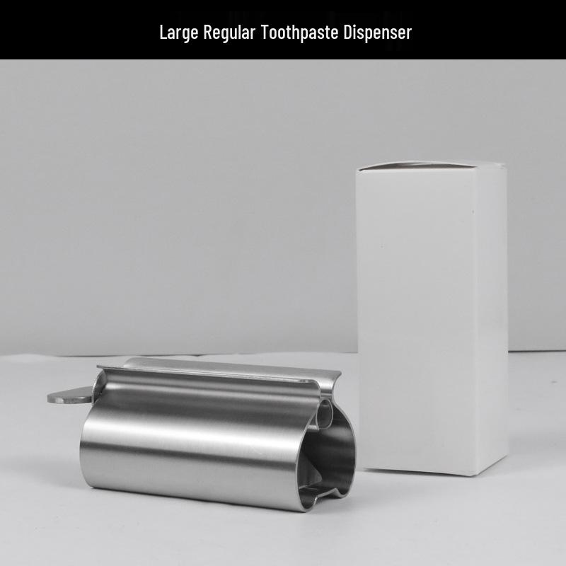 304 Stainless Steel Manual Toothpaste Squeezer and Facial Cleanser Holder