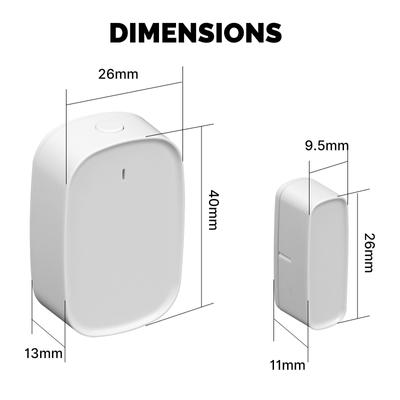 Tuya ZigBee Intelligent Window Door Gate Sensor DoorWindow Opening Closing Detector Home Safety