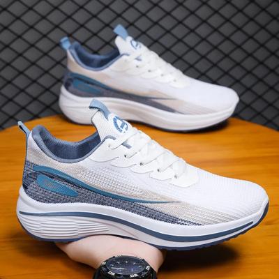 Lente Heren Tennis Ademend Mesh Veelzijdige Casual Schoenen Heren Platform Hardloopschoenen Antislip Comfort Sneakerschoenen voor Heren