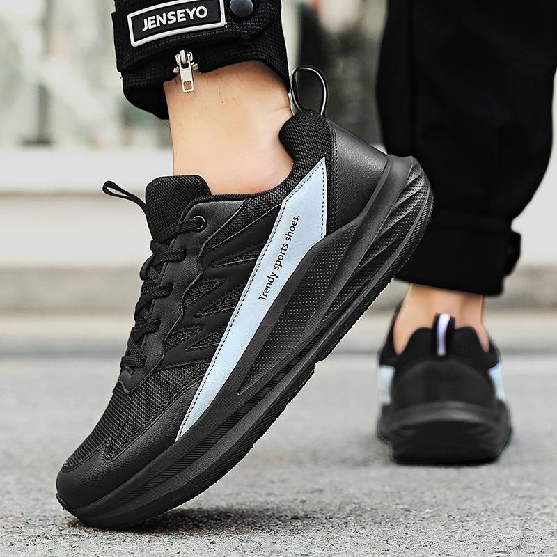 Men'S Summer New Wide Toe Casual Shoes Lightweight And Breathable Mesh Thick Soled Sports Shoes Suitable For Travel 36-46