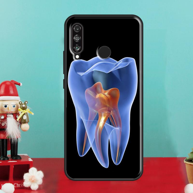 Dentist Tooth Pattern For Huawei Nova 12i 12s 11i 8i 9 10 SE Y90 Y60 Y70 Y72 Y73 Y61 Y91 P30 P40 Lite P60 Pro Case