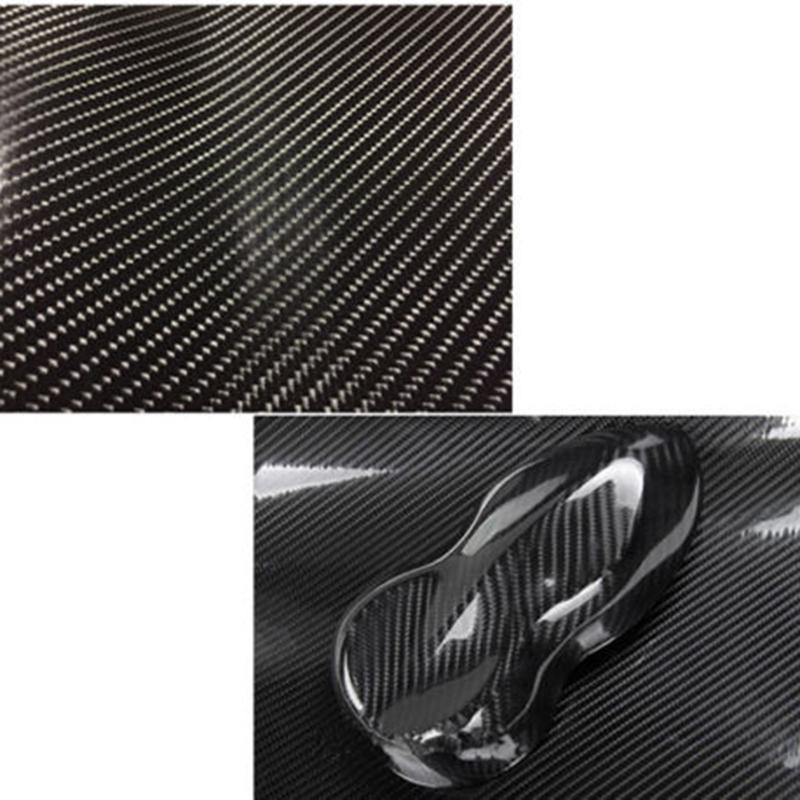 HIGH GLOSS 6D Premium Carbon Fiber Vinyl Film Wrap Bubble Free Air Release HIGH GLOSS 6D Premium Carbon Fiber Vinyl Film Wrap Bubble Free Air Release