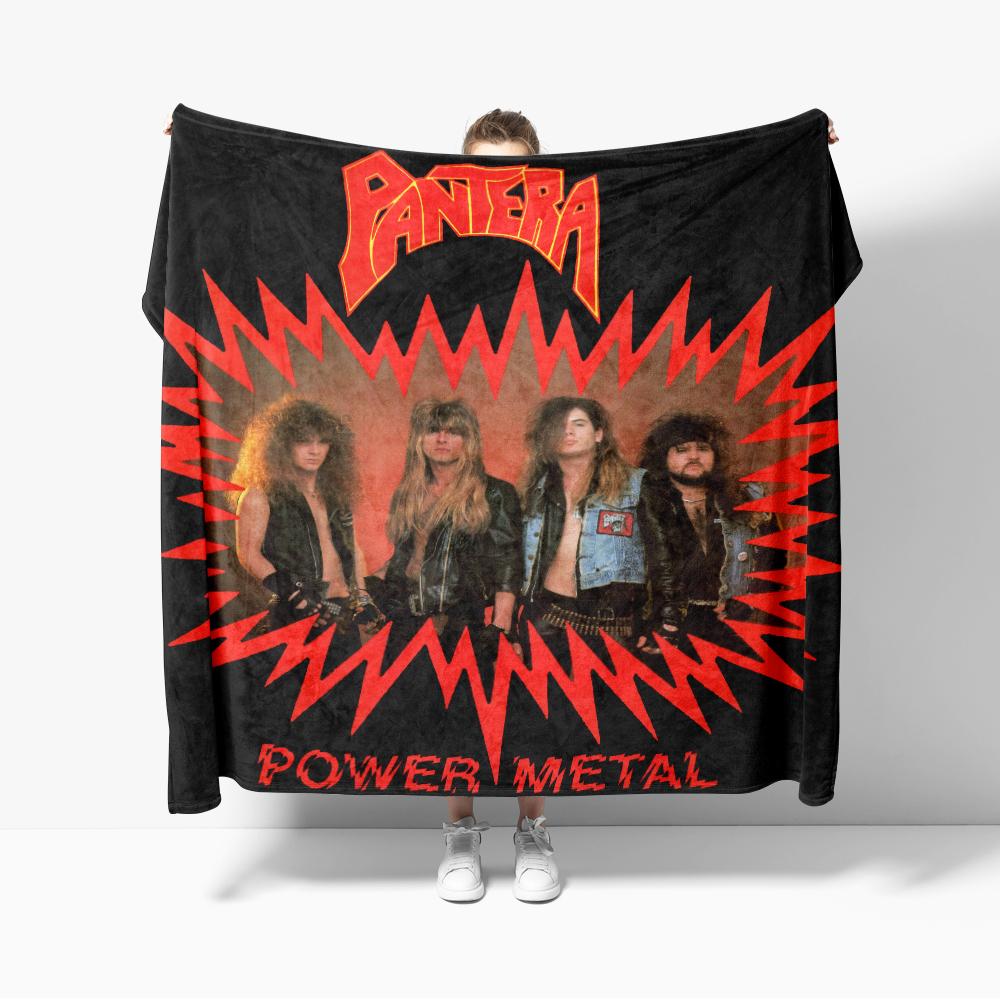 P-Pantera Flannel Blanket Sports for Sofa Decoration American Pop Hip Hop Throw Blankets Super Soft