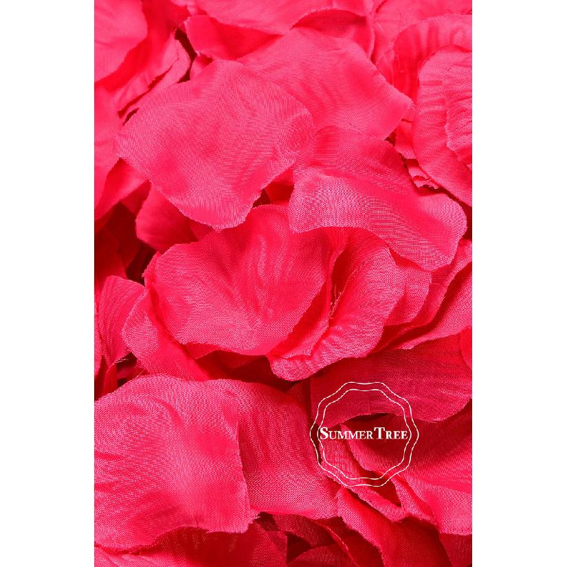 100pcs/pack Silk Rose Petals Table Confetti Artificial Flower Baby Shower Crafts Wedding Supplies Party Venue Decor 5