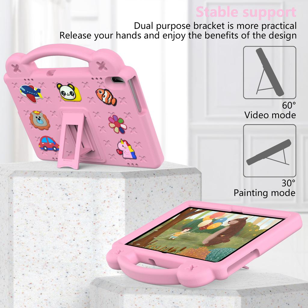 3D Cartoon EVA Kids Case For Huawei MediaPad T5 10.1'' AGS2-W09/W19 AGS2-L03/L09 Kickstand Handle Tablet Cover