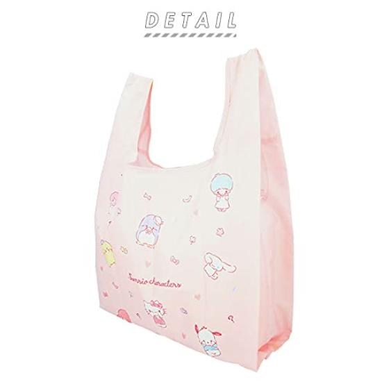 Marushin Eco Bag Sanrio Hello Kitty Strawberry Balloon x W40 x D20cm 12 x Made with recycled polyester 3335012300 H63.5 (when stored 12cm)