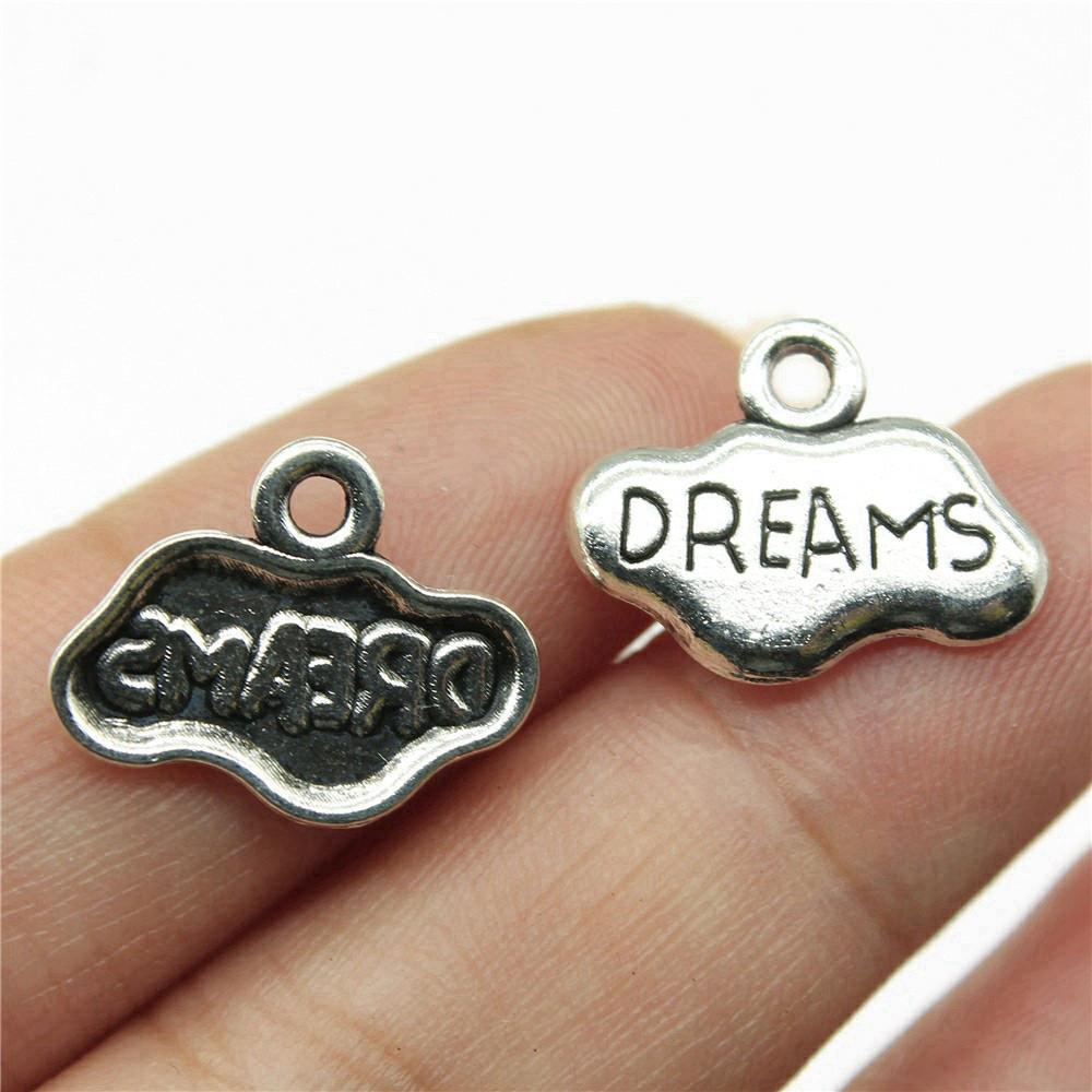 Charms Rectangle Tags Badges Friendship Pendants Minimalist Jewelry Components QC104