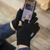 Two Finger Unisex Short Half Finger Driving Mittens Cycling Gloves Man Gloves  Mittens