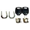 Metal Motorcycle Trunk Lock Cylinder Kit Easy Tall Rear Tail Box Lock for Motorbike Top Box Storage Accessories