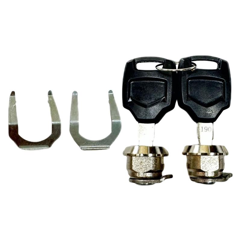 Metal Motorcycle Trunk Lock Cylinder Kit Easy Tall Rear Tail Box Lock for Motorbike Top Box Storage Accessories