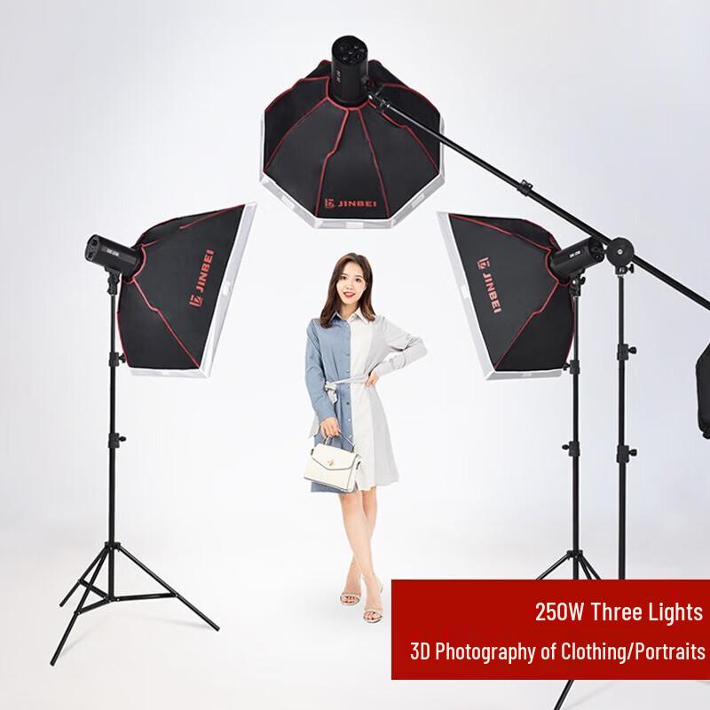 Flash da Studio JINBEI DE250 con Luce Pilota LED