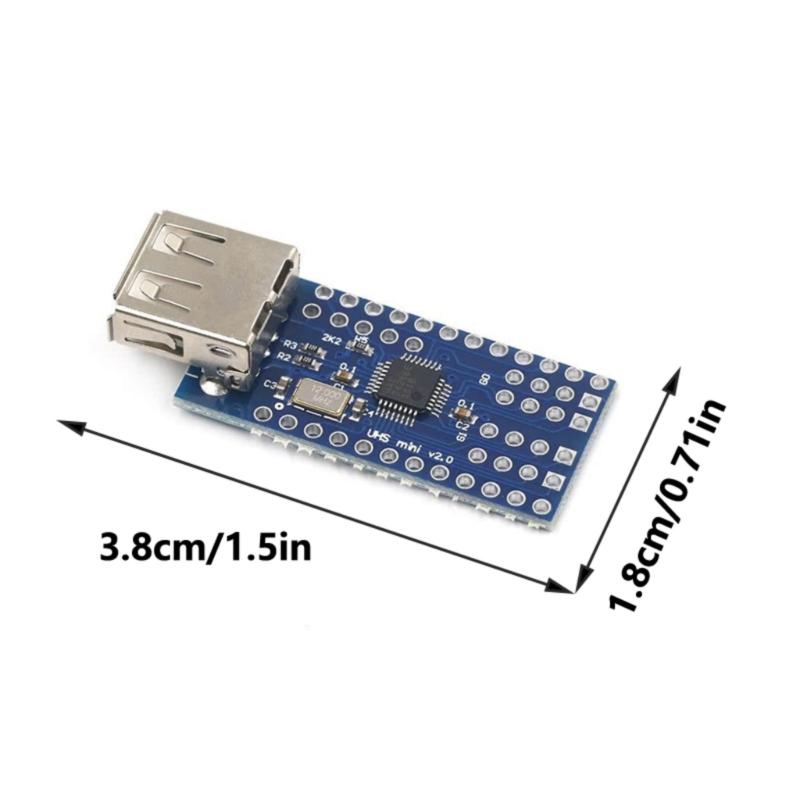 Compactly USB Host Shield2.0 Module Board for ADK SLR Boards Compatible for Cameras and 3.3 V Power Supply 38x18mm