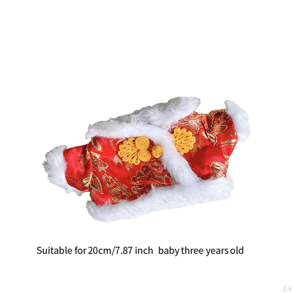 20cm Doll Apparel for Plush Toys, Dress Accessories, Fun Styles