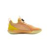 Li Ning Kids Basketball PU Comfortable Fashionable Simple Versatile Breathable Low Top Kids Basketball Shoes Kids Sneaker Floating-Orange YKBV024-7