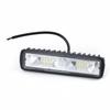 2Pcs 48W 16 LED Work Light Flood Beam Bar Car SUV OffRoad Driving Fog Lamps