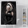 Shower Curtain Waterproof Polyester Fabric Paint Colorful Curtains Adventure game Nier Automatas Home Bathroom Decor With Hook