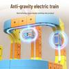Magnetic Rail Car Children's Educational Toy - 3D Train Building Blocks
