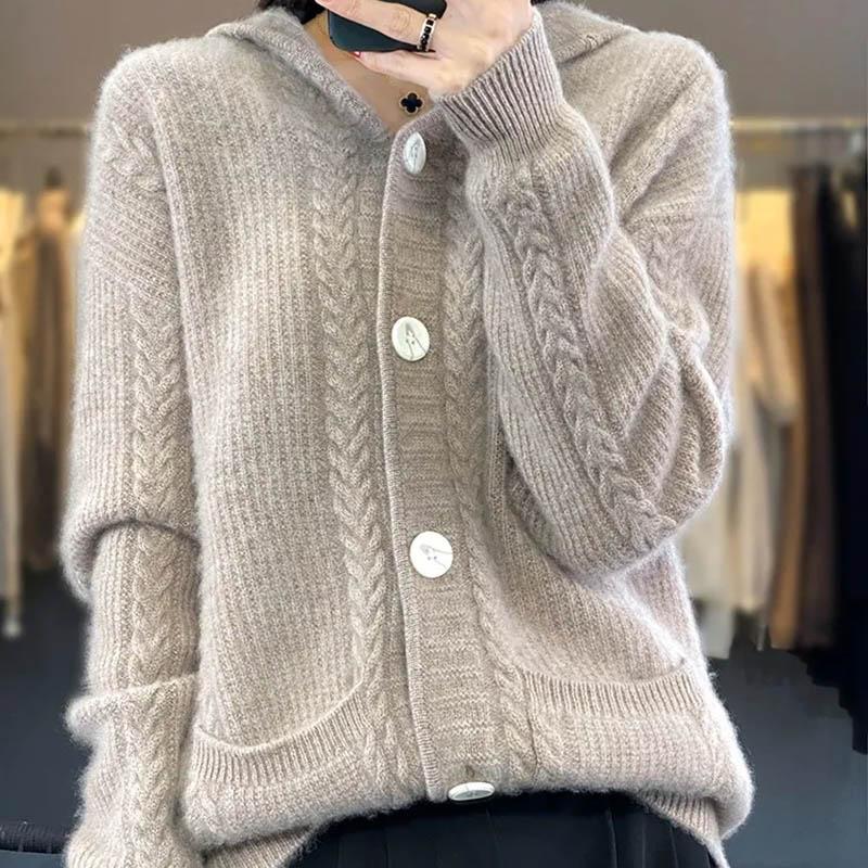 Pulovere Palton Cardigan pentru Femei Toamnă Iarnă Mărime Mare Larg Mânecă Lungă Cardigan Pulovere Îngroșate Jachetă