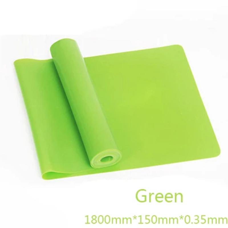 Heimtraining Crossfit Gummi-Zugband ForHom Yoga Pilates Stretch-Widerstandsband Elastisches Übungs-Fitness-Assistenzband-Training