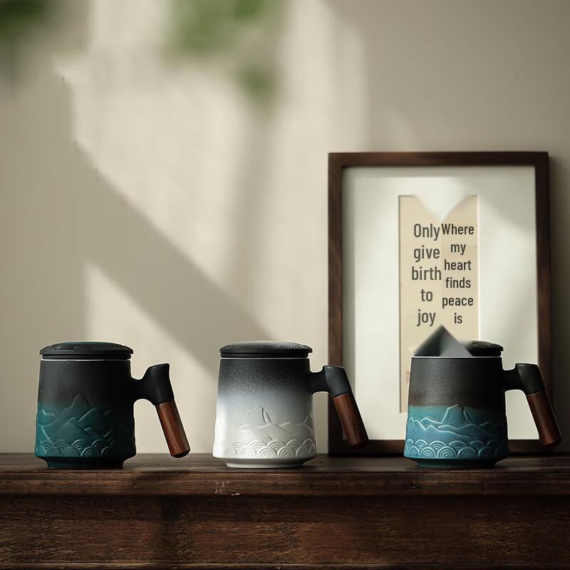 Ceramic Tea Infuser Mug